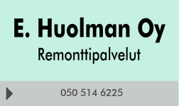E. Huolman Oy logo
